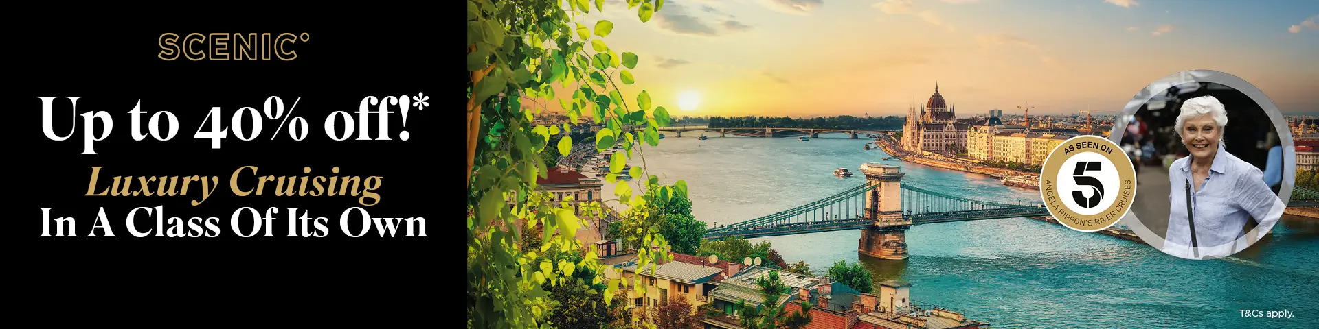 Scenic Up to 40% off Luxury Cruises